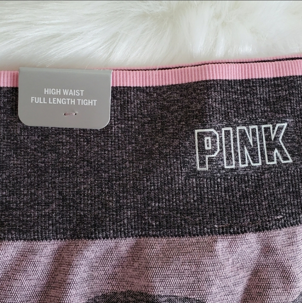 Size S PINK VICTORIA'S SECRET LEGGINGS 💗 - Picture 3 of 5